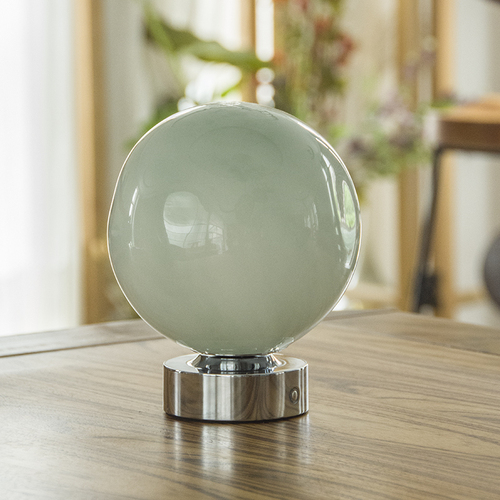 D18R70 莫蘭迪綠色觸摸底座燈