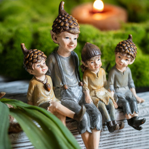 BJ22645 精靈擺件--樹脂材質